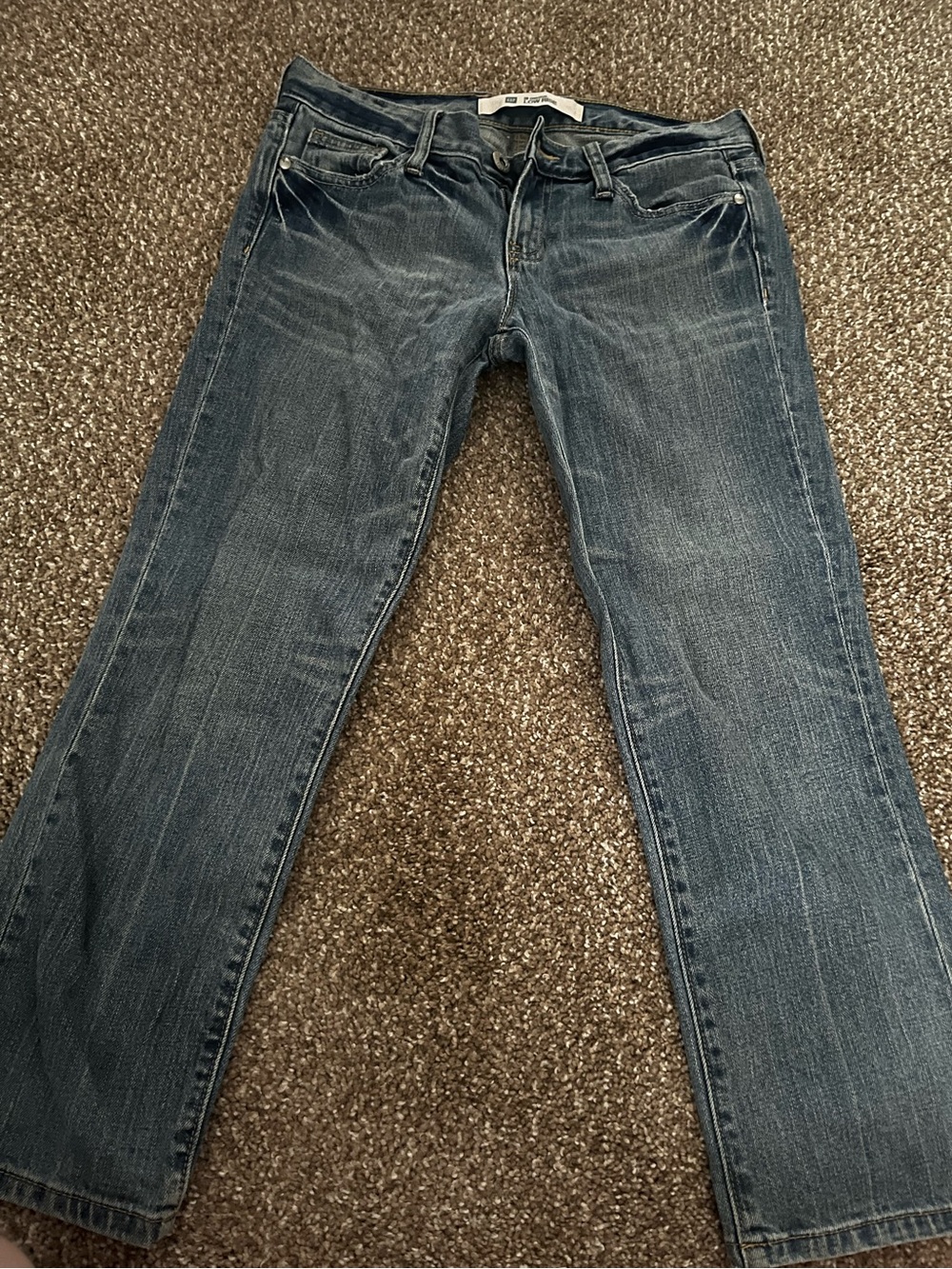 GAP Women's Faded Blue Boot-Cut Jeans